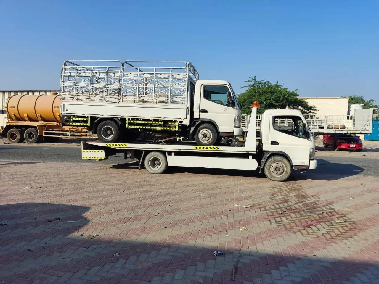 Bakht Ali Transport towing and vehicle recovery in Ajman